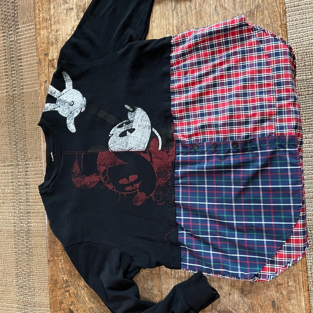 Desigual Disney Mickey Mouse Patchwork Sweatshirt… - image 7